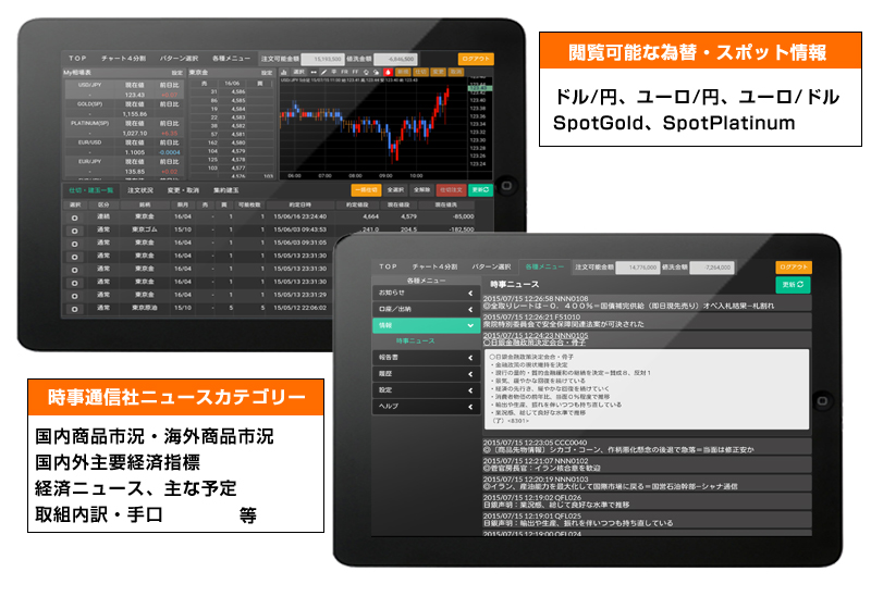 Web版トレードツール D Station 北辰物産株式会社